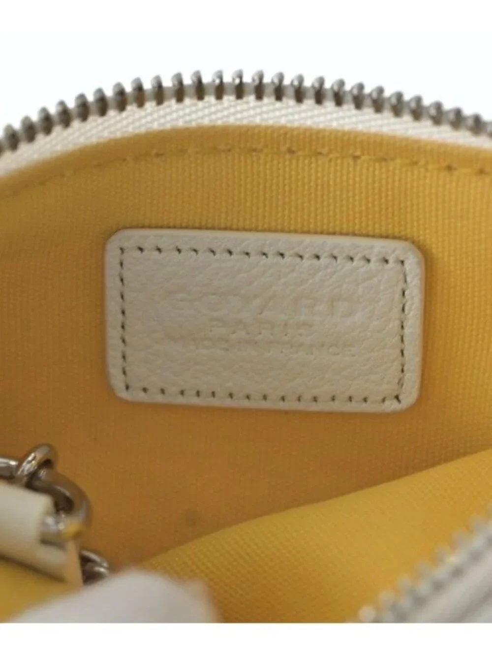 Goyard Pouch White